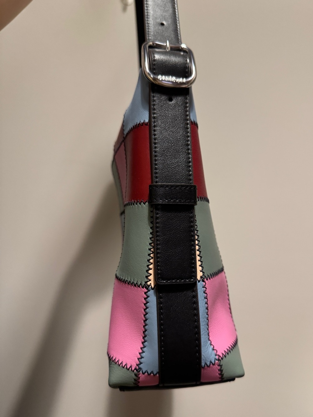 Coachtopia Alter Ego in Multicolor Patchwork Shoulder Bag - Picture 7 of 11